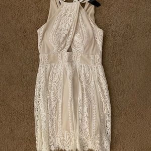 Cream Colored Dress.